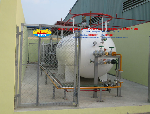 Lắp đặt trạm LPG -5T