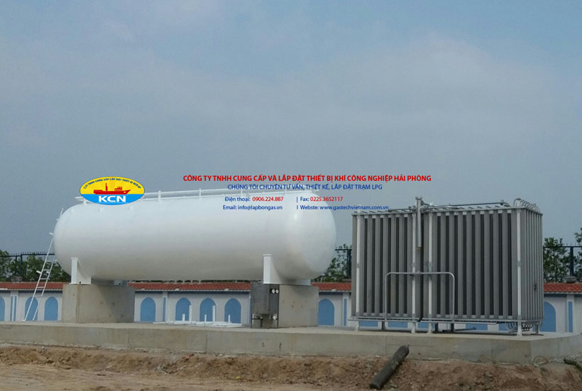 Lắp đặt trạm LPG - 30T